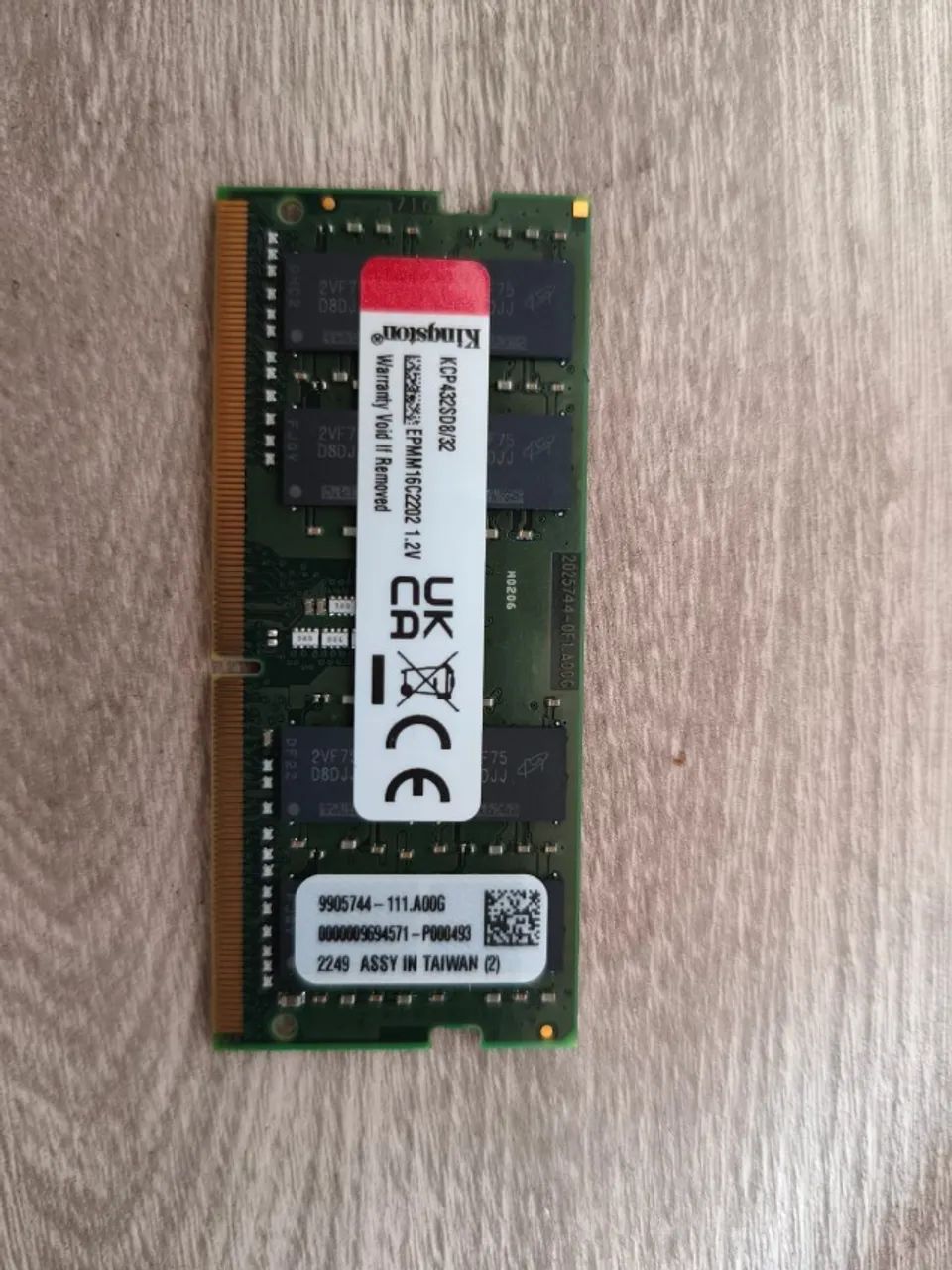 Memória RAM Notebook 32GB DDR4 3200MHz