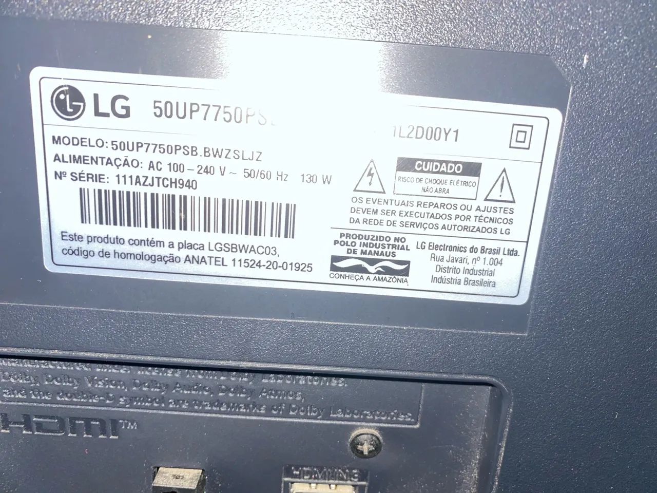 Tv smart LG 50 polegadas  - Foto 4