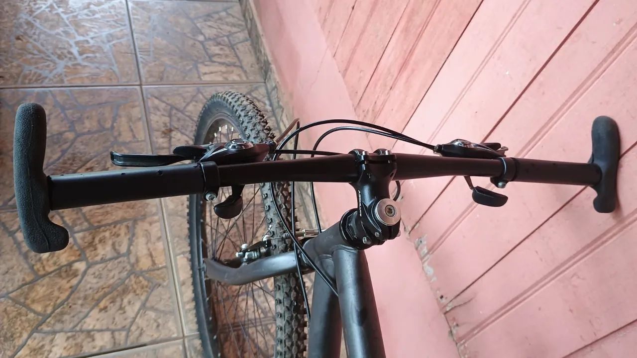 Bicicleta Aro 29 Preta Relação Catraca 3x7 - Foto 2
