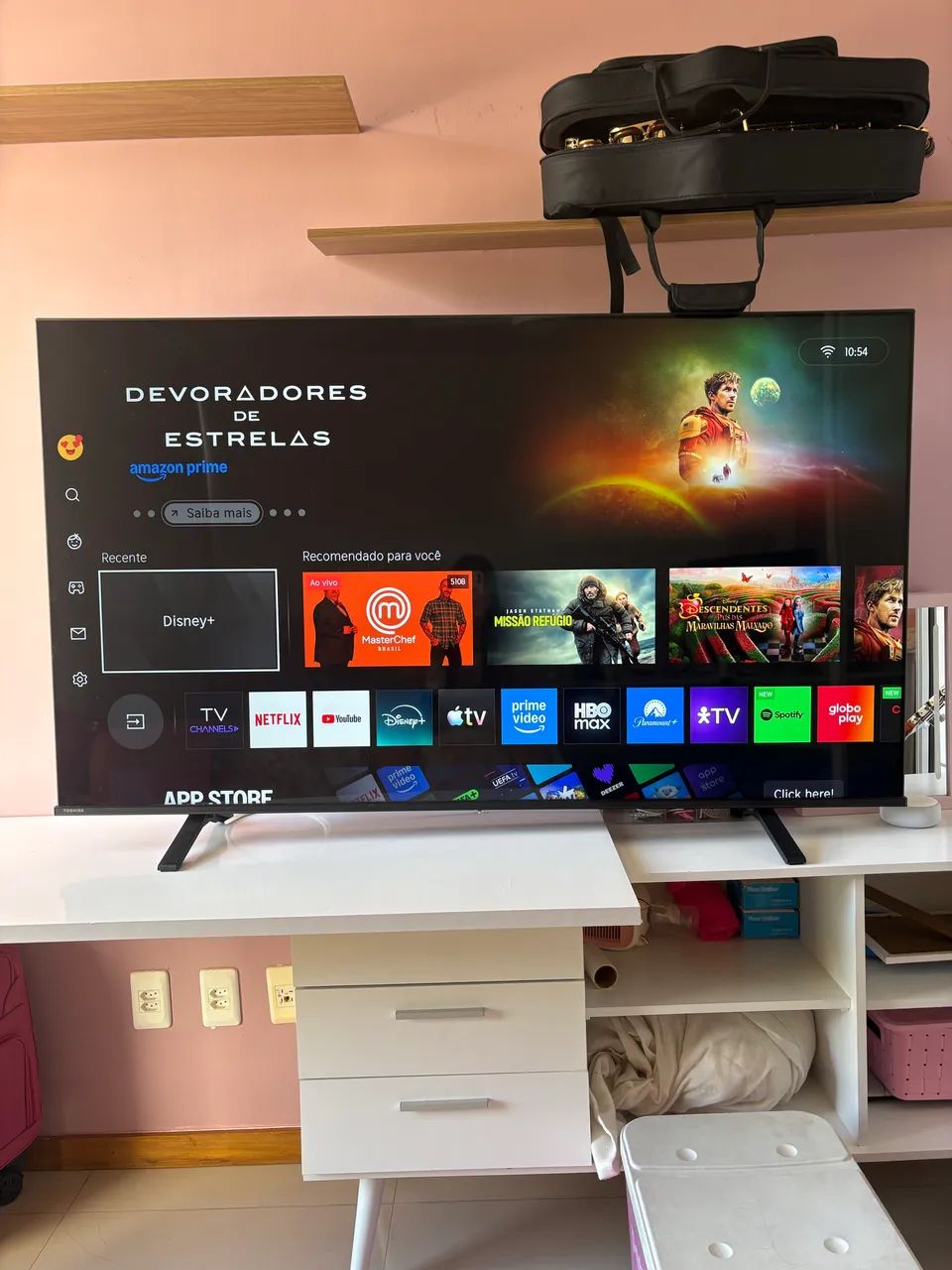 Tv toshiba 65 polegadas 4K qled