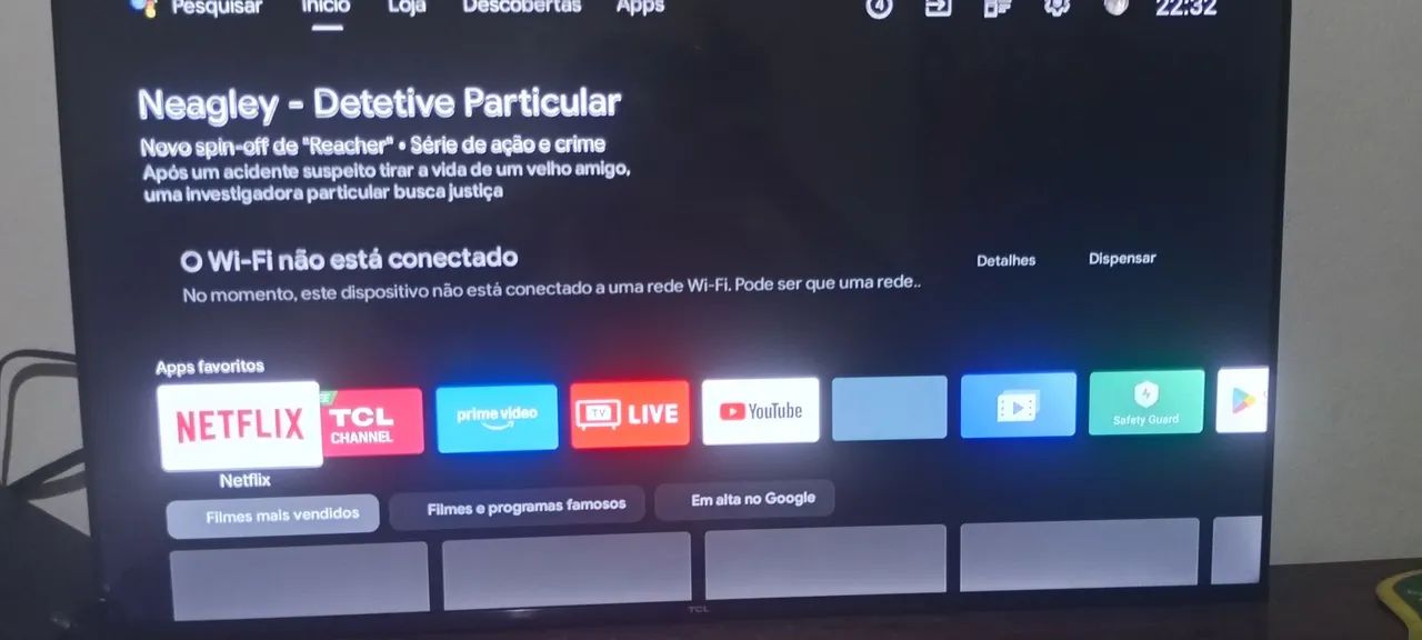 Tv tcl 40" hd Android 