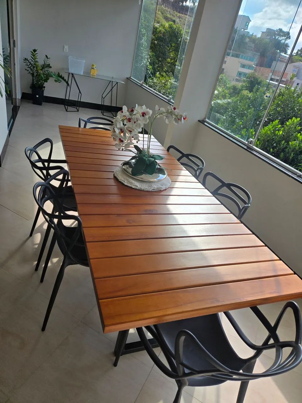 Mesa área externa com 6 cadeiras - Foto 2