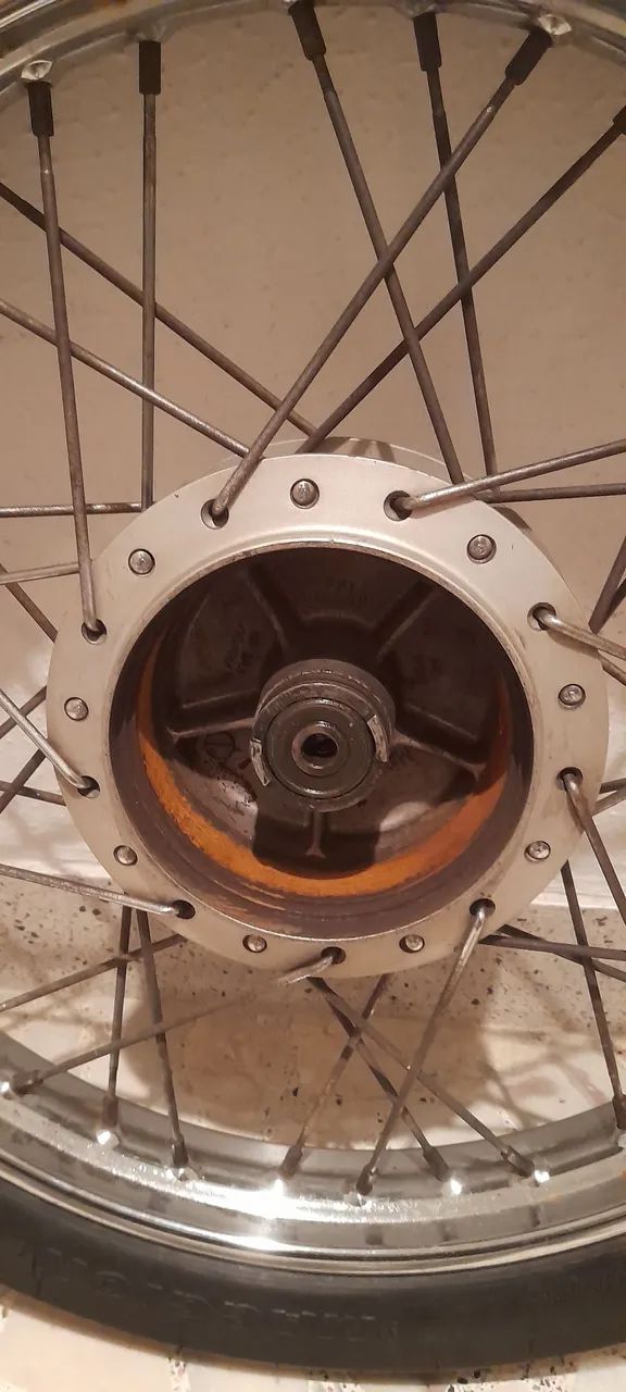 Pneu com roda para moto Titan 160 - Foto 4