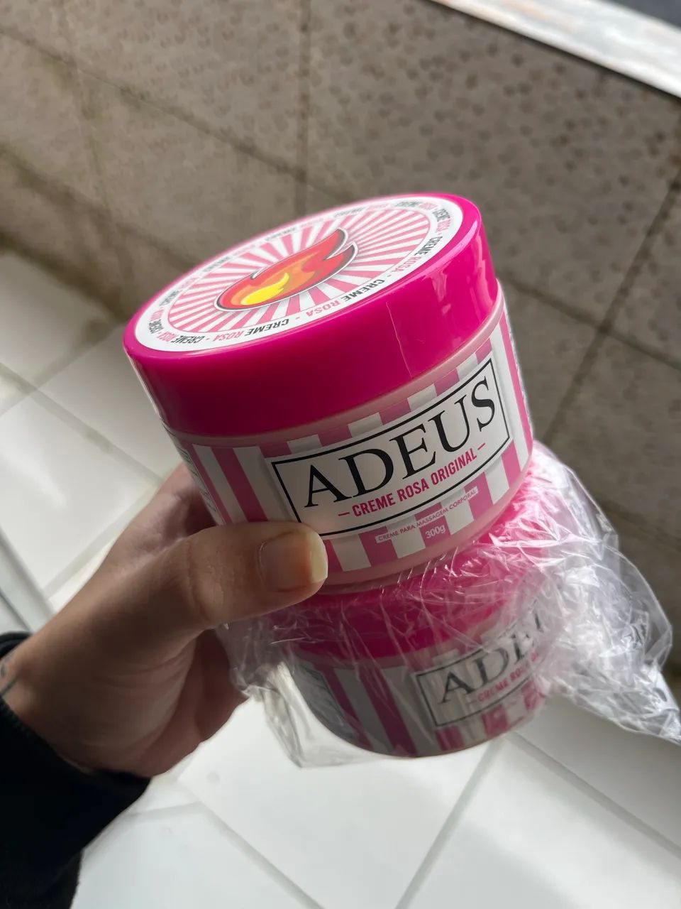 Creme Rosa Adeus