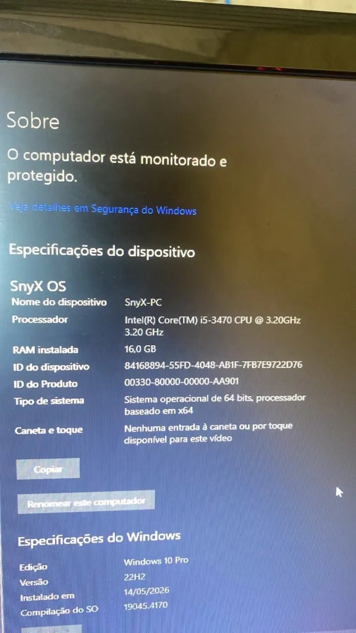 Pc semi gamer 