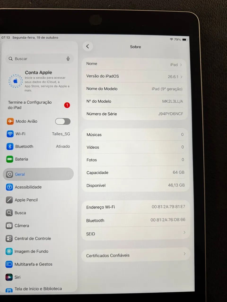 iPad 9 64 G 
