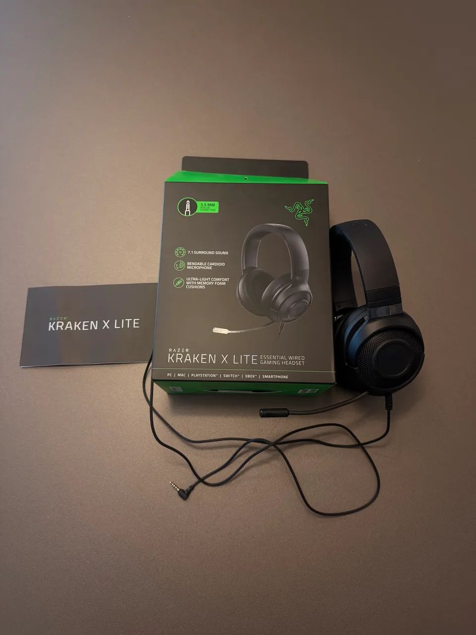 RAZER ESSENTIAL WIRED KRAKEN XILITE GAMING HEADSET
