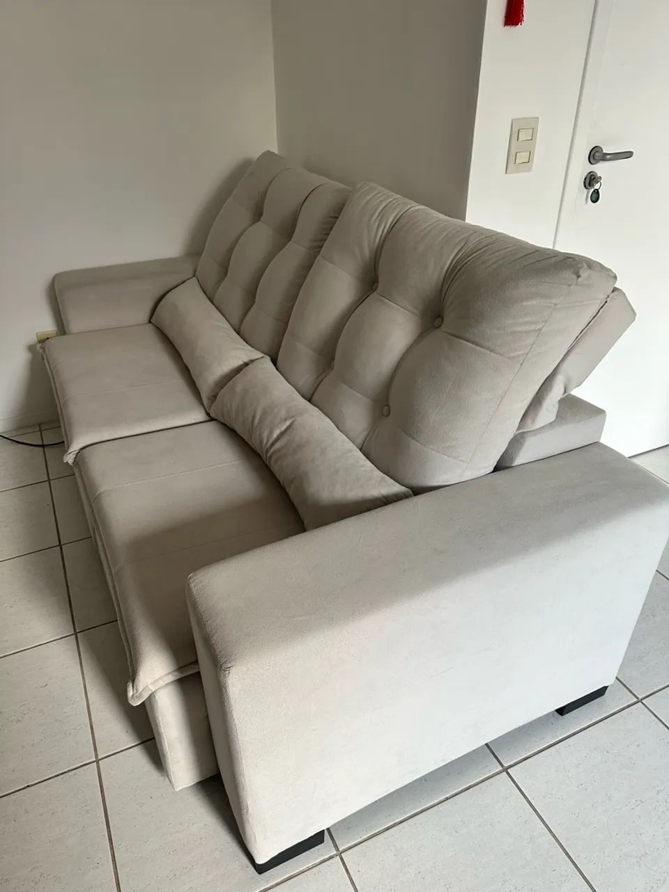 Sofá retrátil 2m - Foto 3