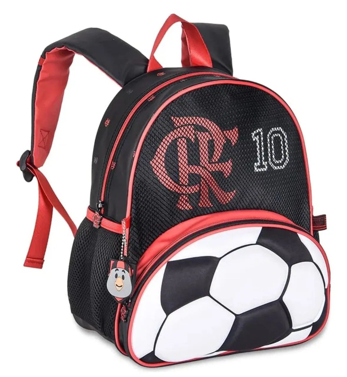 Mochila infantil flamengo e estojo nova alta qualidade  - Foto 2