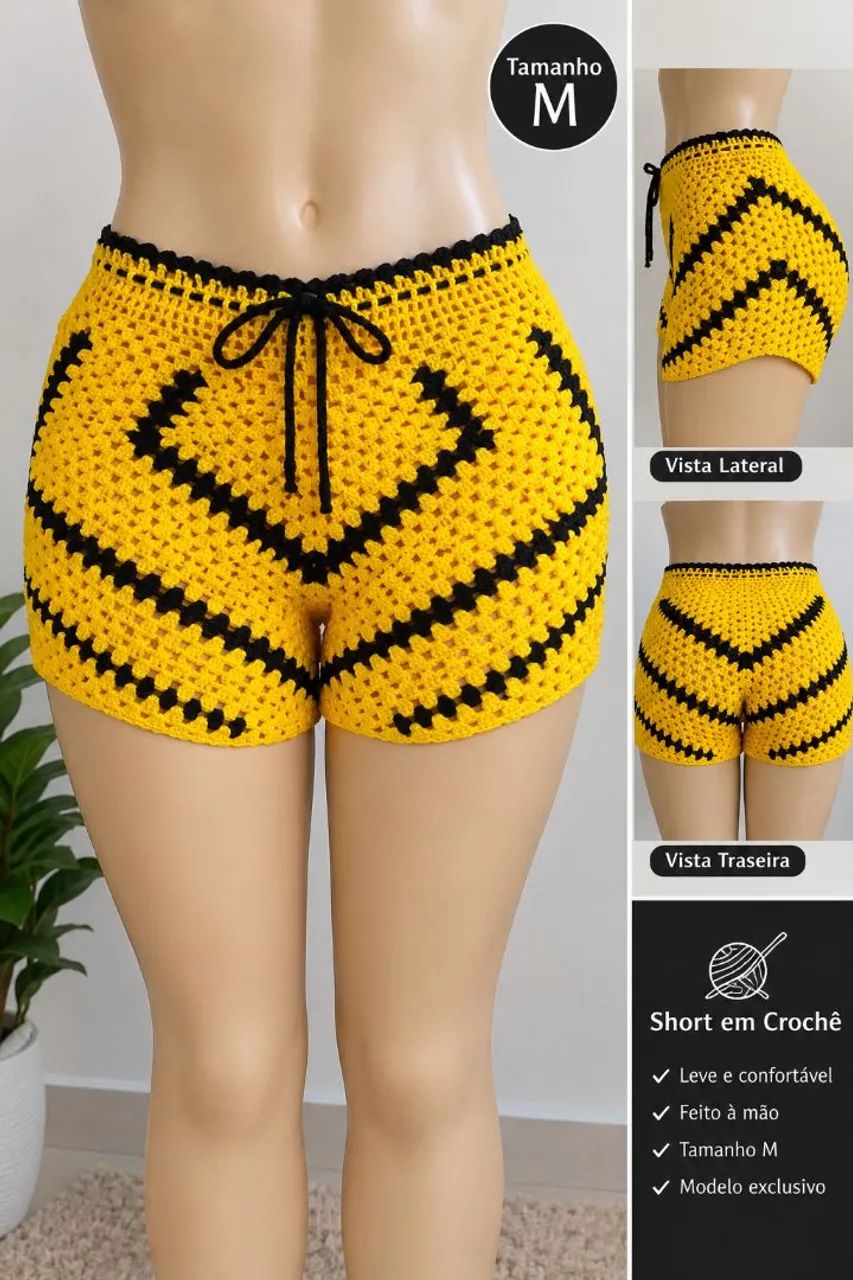 Short de Crochê