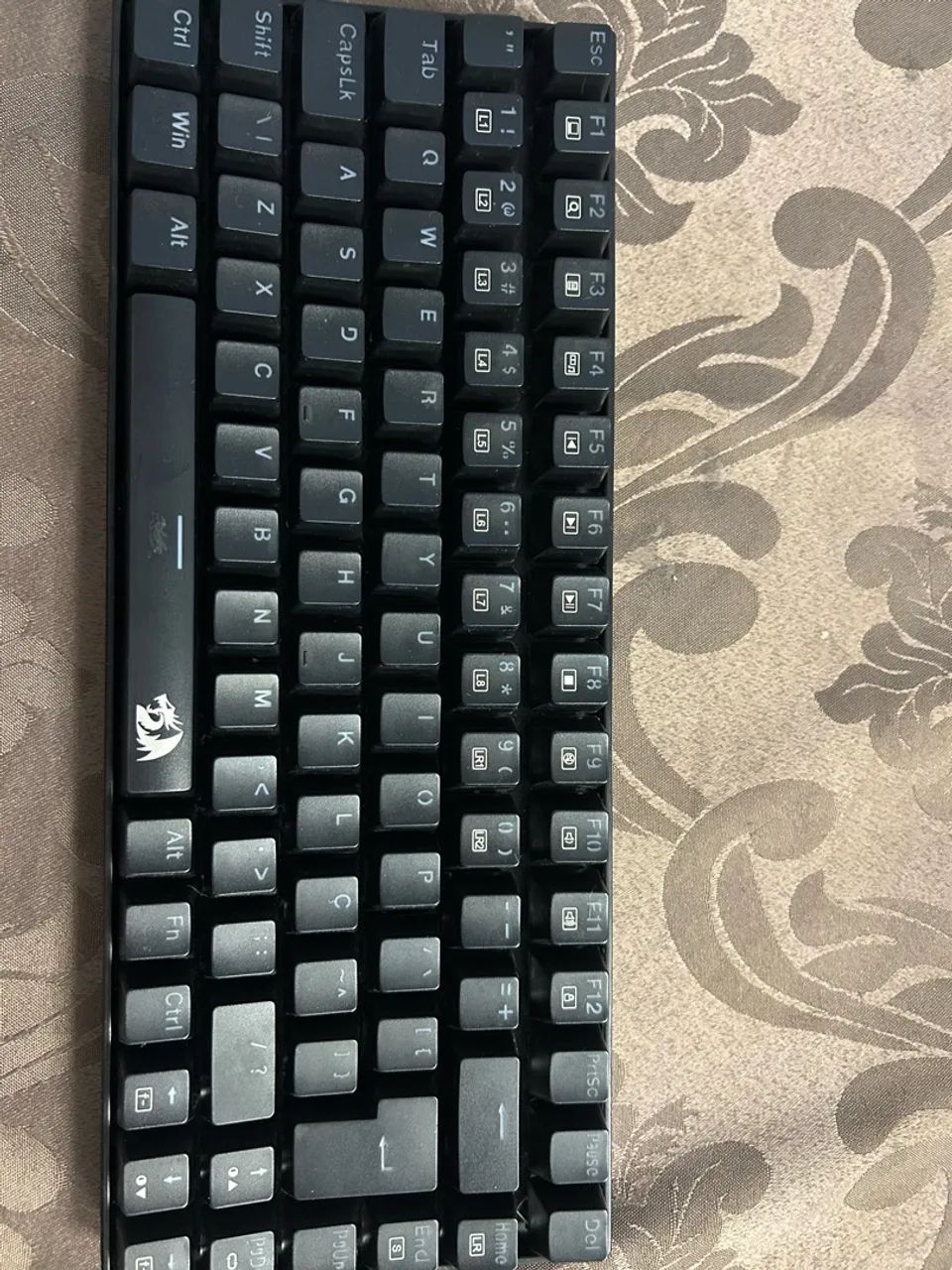 Teclado Mecânico Redragon Phantom Switch Marrom (Usado)
