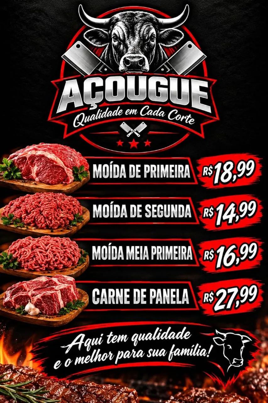 Promoção de Carne