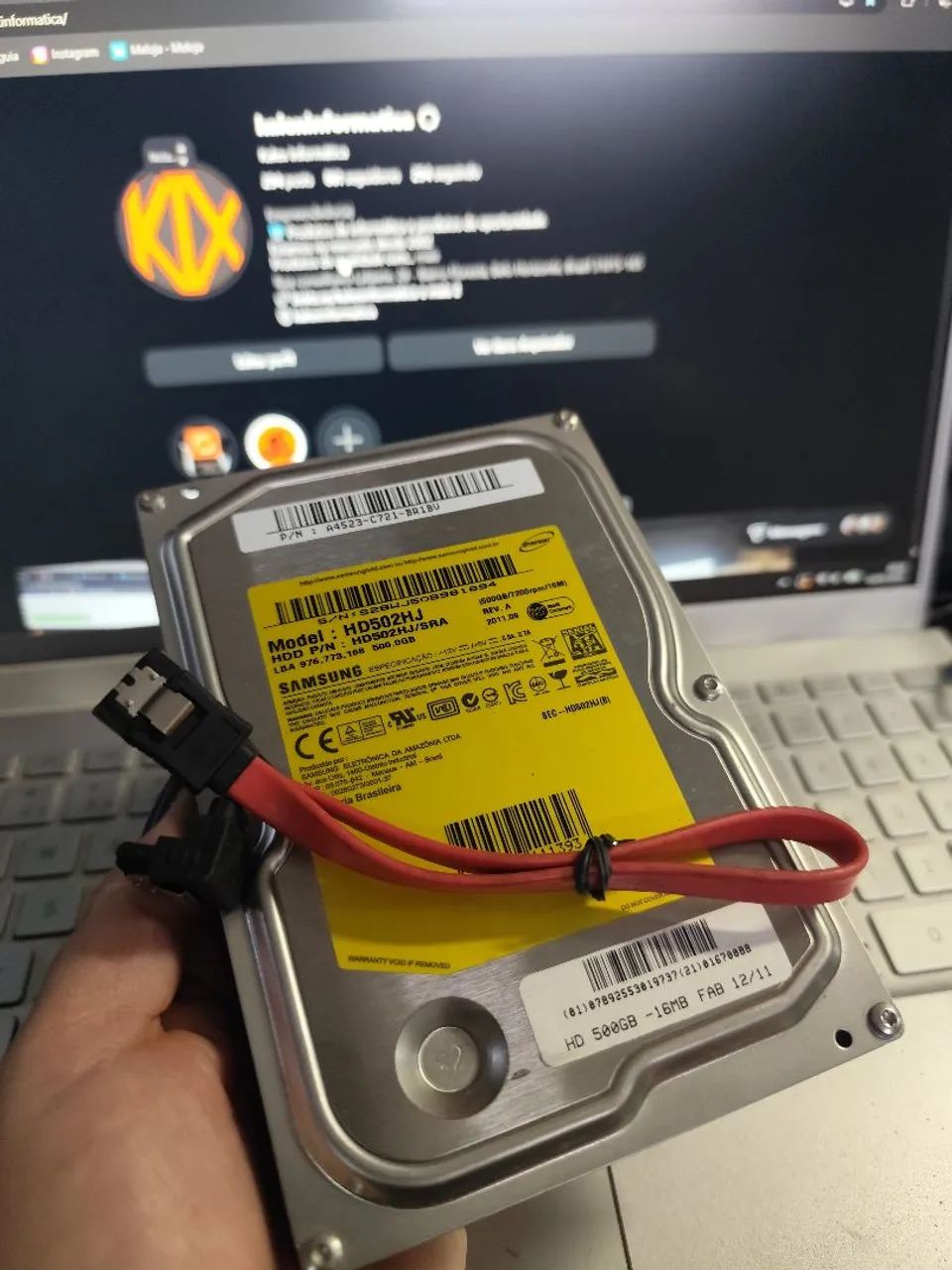  HD 500GB  para PC Super Promoção - Foto 3