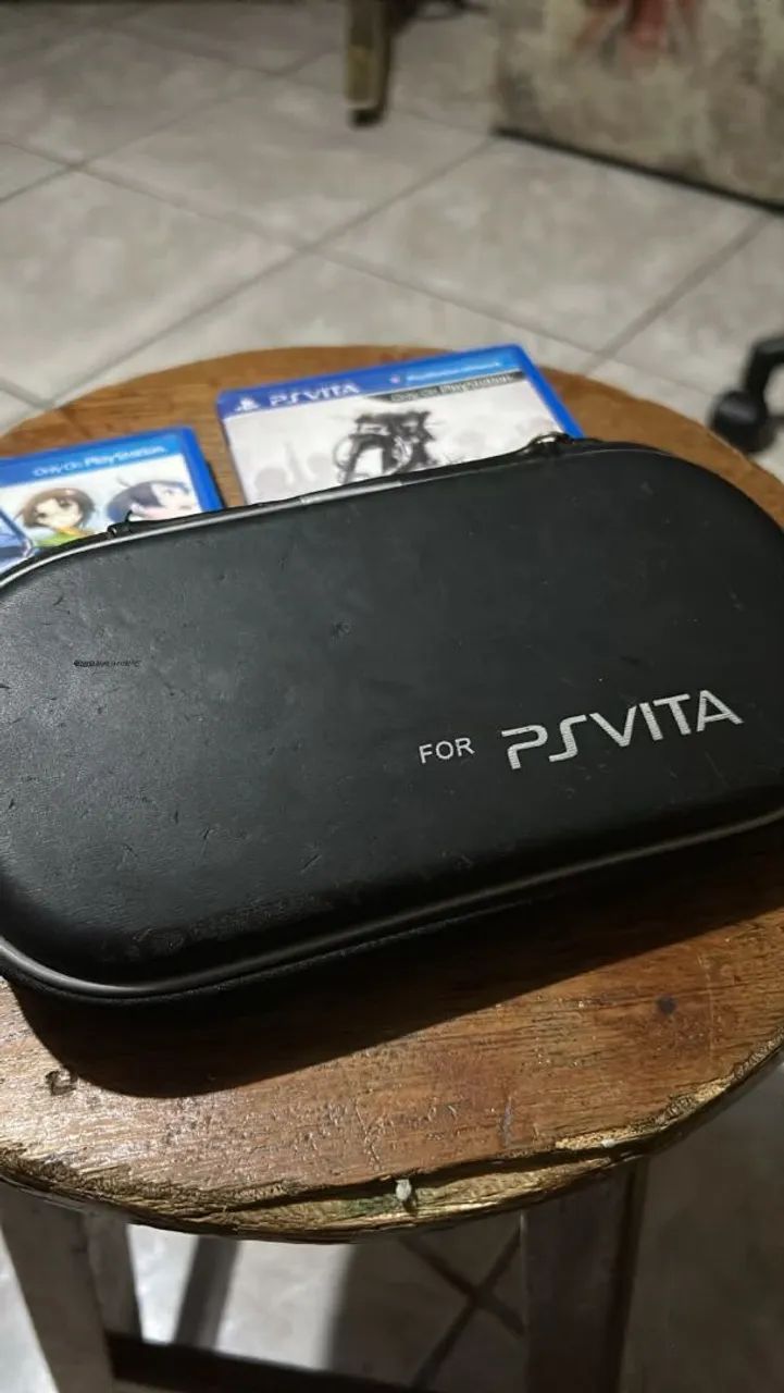 Ps Vita slim 4GB com case original - Foto 2