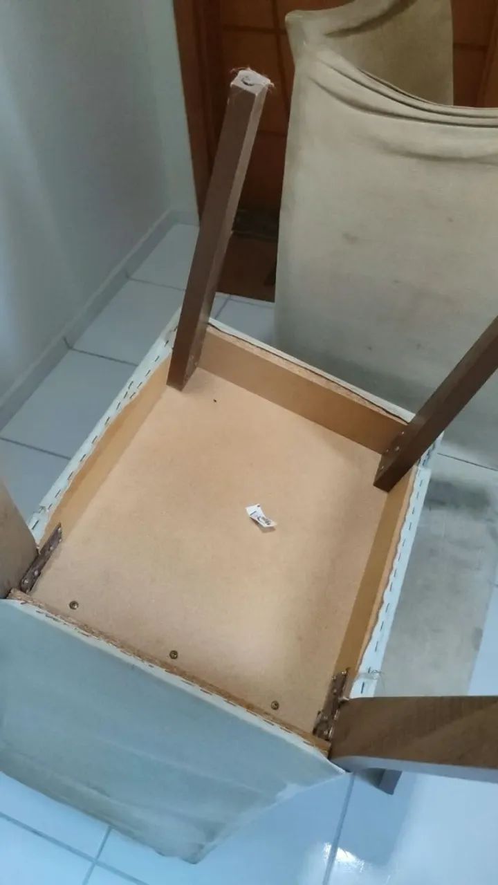 conjunto 4 cadeiras sala de jantar - Foto 4