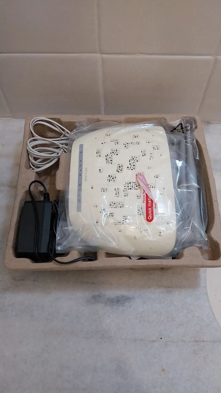 Modem Roteador Wireless TP-Link TD-W8961ND.  - Foto 3