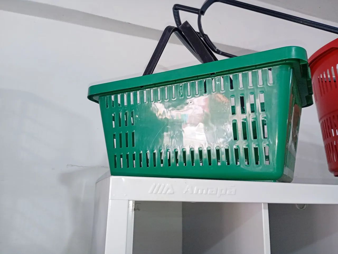 CESTA DE MERCADO PLÁSTICA DE MAO AVISTA 45.00cada * - Foto 2