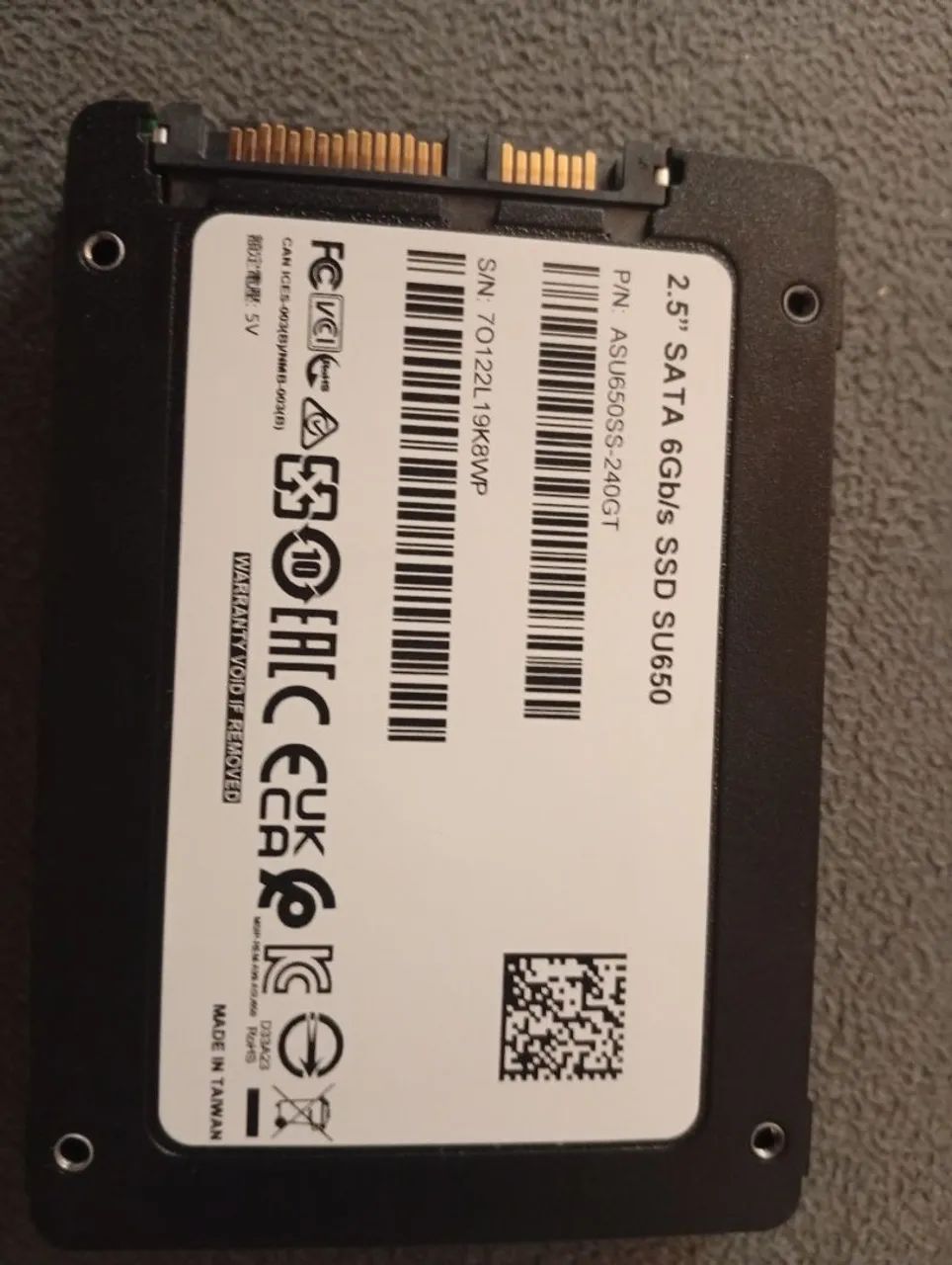 SSD ADATA SU650 240GB SATA 2.5" - Rápido e Conservado - Foto 2