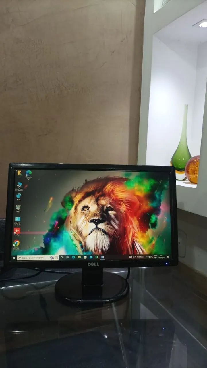 Monitor DELL 19 polegadas com adaptador HDMI. Parcelo no cartão sem juros  - Foto 5