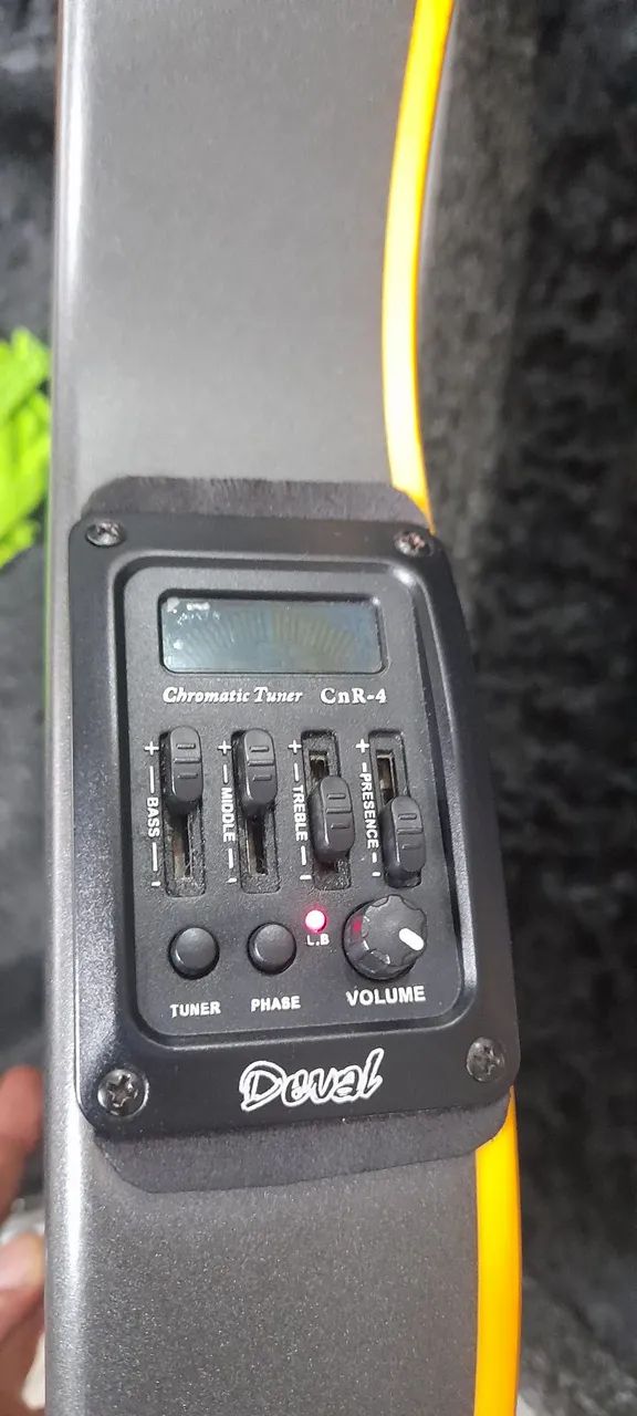 Violão yamaha apxt1n usado com case  - Foto 4