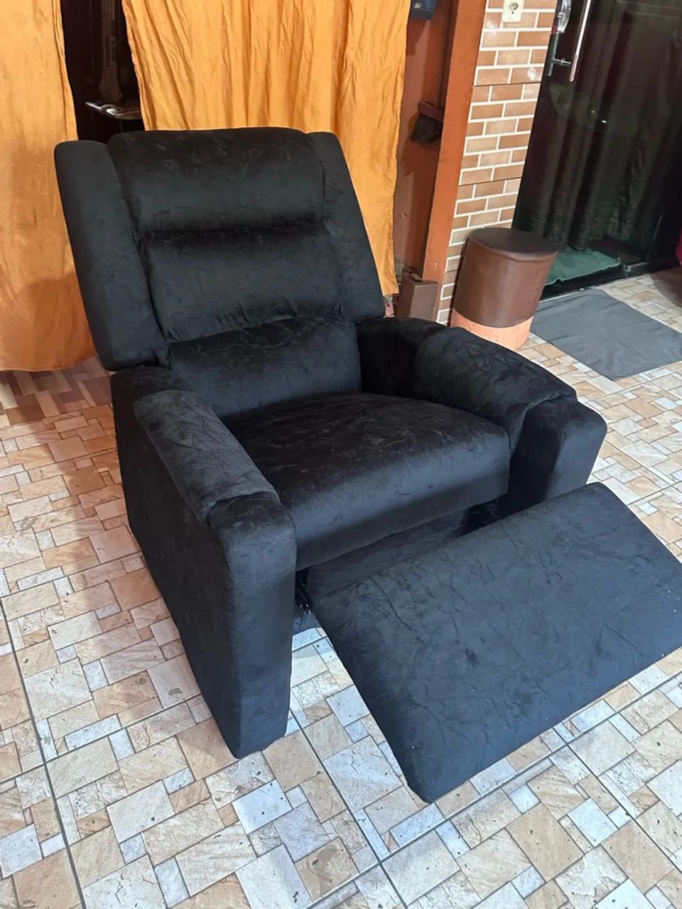 POLTRONA RECLINÁVEL NOVA R$:550 COM ENTREGA WATTSZAP: * - Foto 3