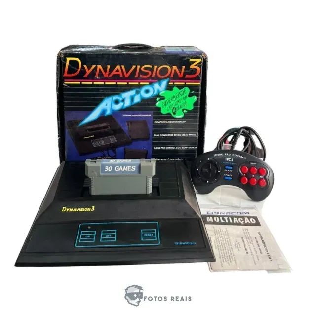 CONSOLE DYNAVISION 3 NA CAIXA SEMINOVO - DYNACON