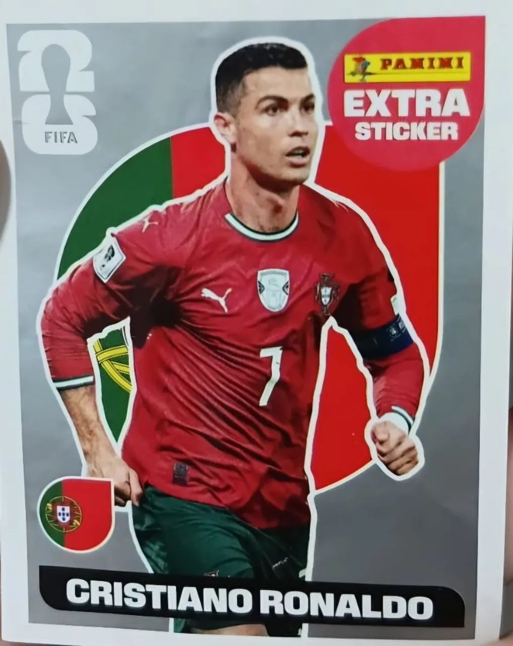 Figurinha rara da Copa do Mundo 2026