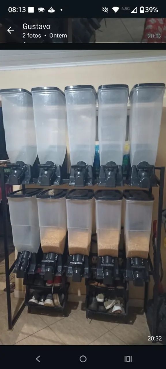 Dispenser para ração  - Foto 5