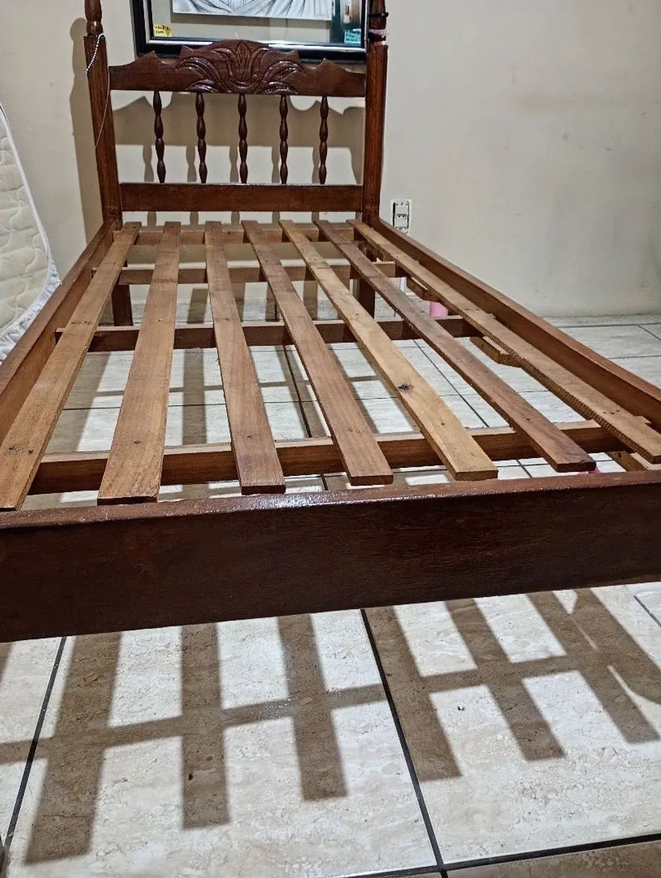 Cama colonial raridade - Foto 2