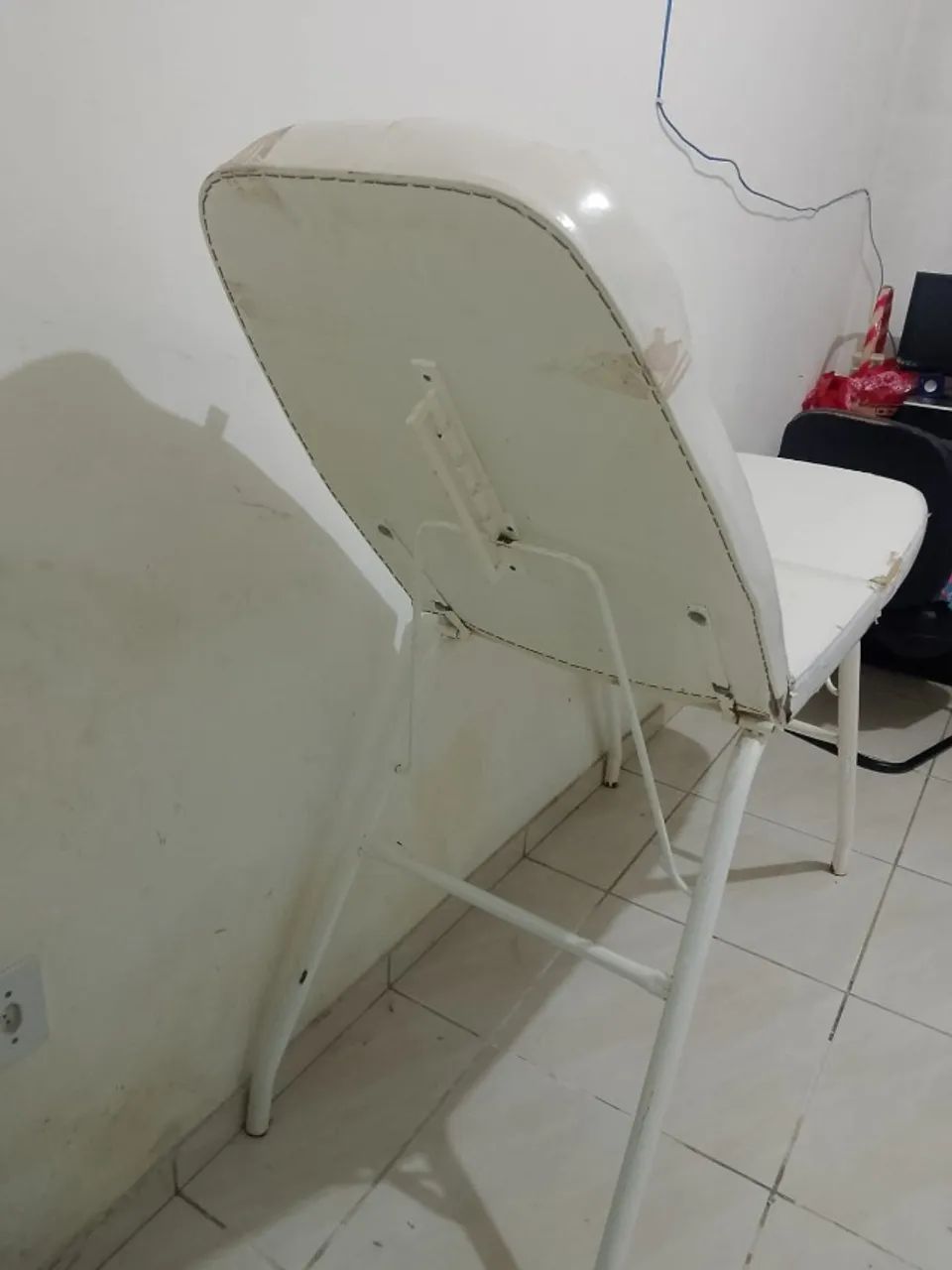 Maca dobrável 3 Posições Reclinável Estética  - Foto 2