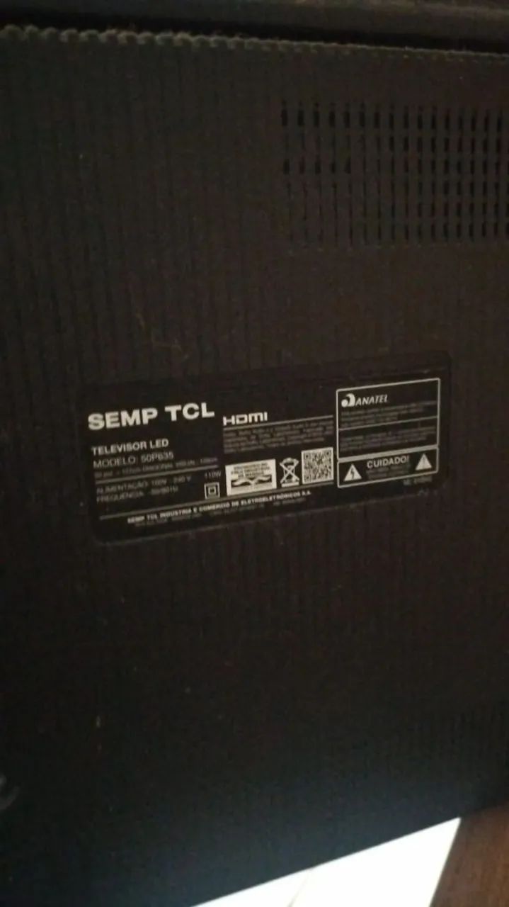 Vende se smart Tv 50 polegadas,pra retirada de peças 