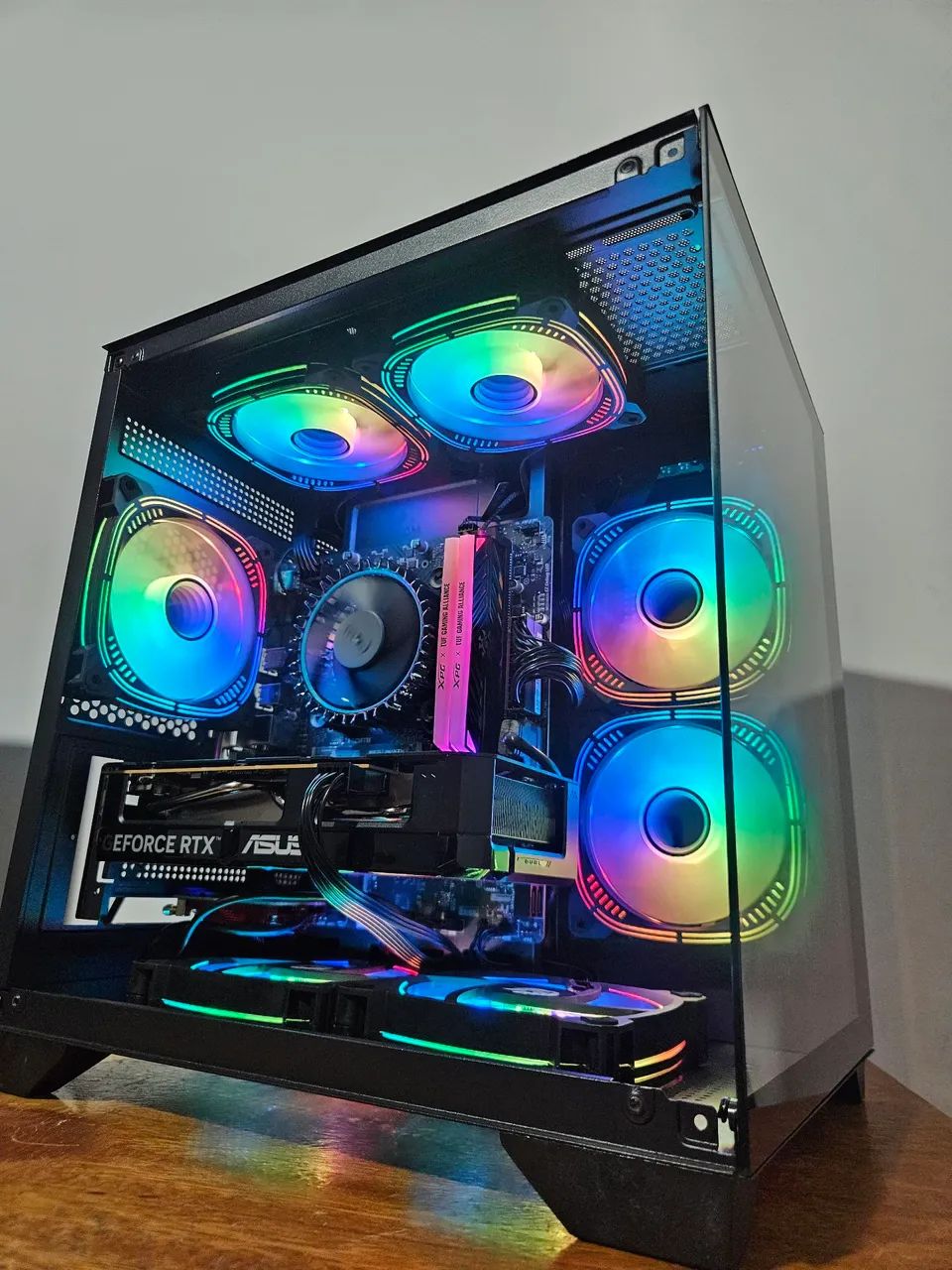 Pc gamer i5 12400f rtx 5060! Novo sem uso! - Foto 2