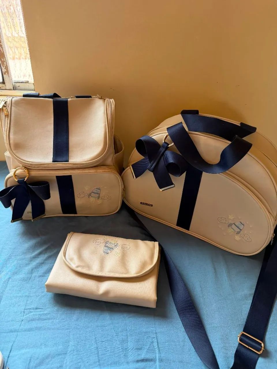 Conjunto  de bolsas  para bebê 