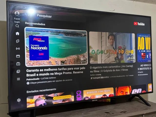 Tv smart 55 aceito proposta  - Foto 4