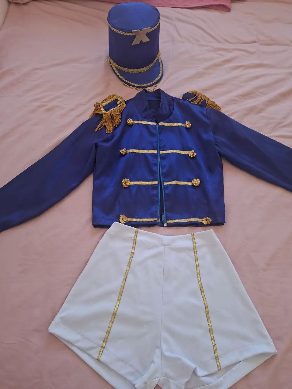 Fantasia de paquita cor Azul