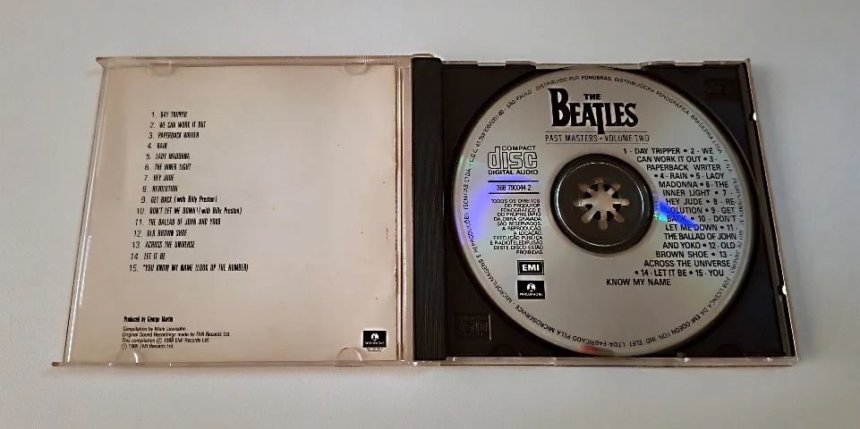 12インチ/THE BEATLES Past Masters ディアゴNo.23 CD The Beatles Past Masters Volume Two Tour - Armazém Do Livro