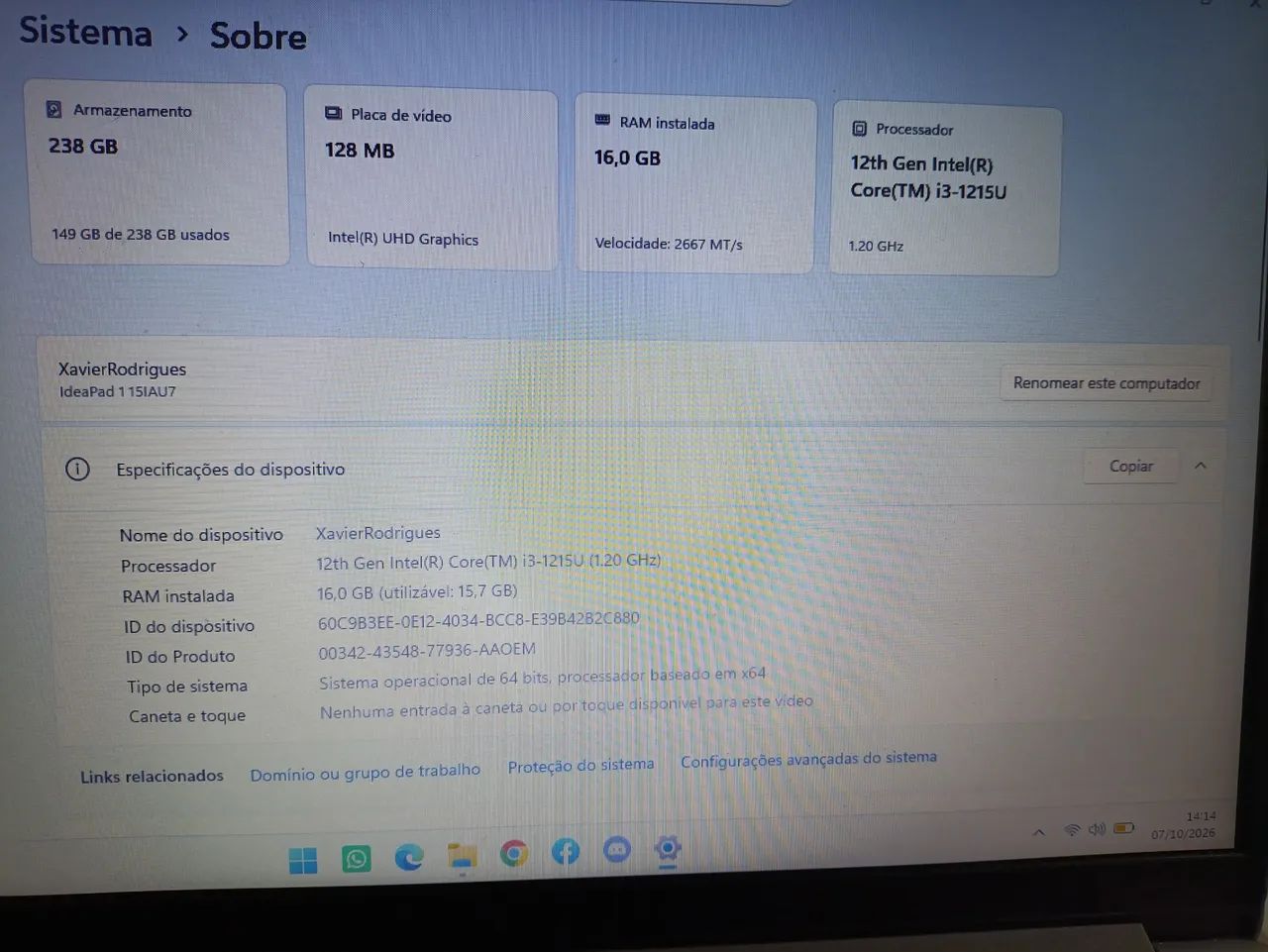 Notebook Lenovo - Foto 5