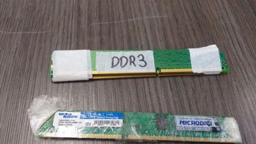 Memória DDR3 usada