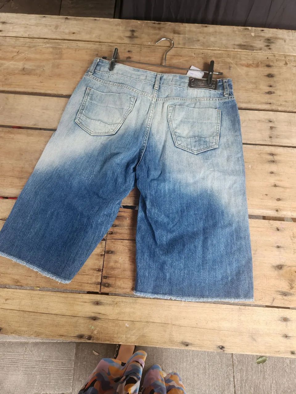 Bermuda jeans zara 40 - Foto 4