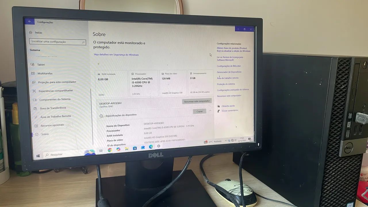 ? PC à venda, em ótimo estado e funcionando perfeitamente! ? R$ 1.500? Chamar no privado!