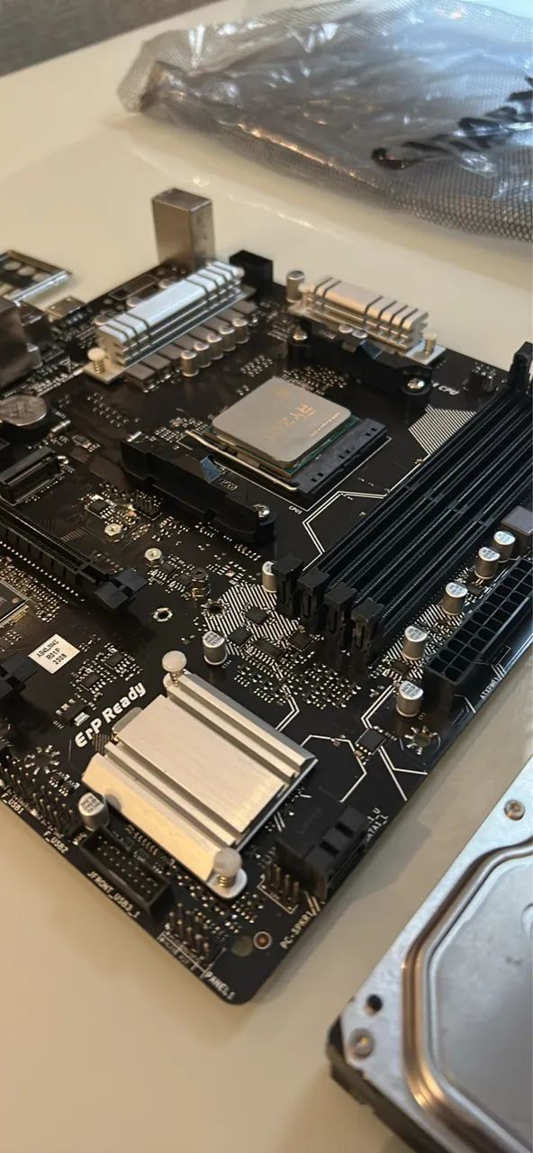 Conjunto gamer para PC - Placa mãe, processador e hd  - Foto 3