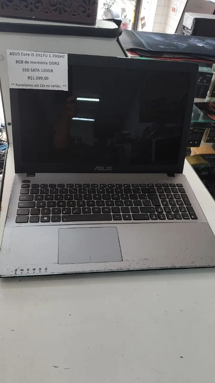 Notebook ASUS Core i5 3317U