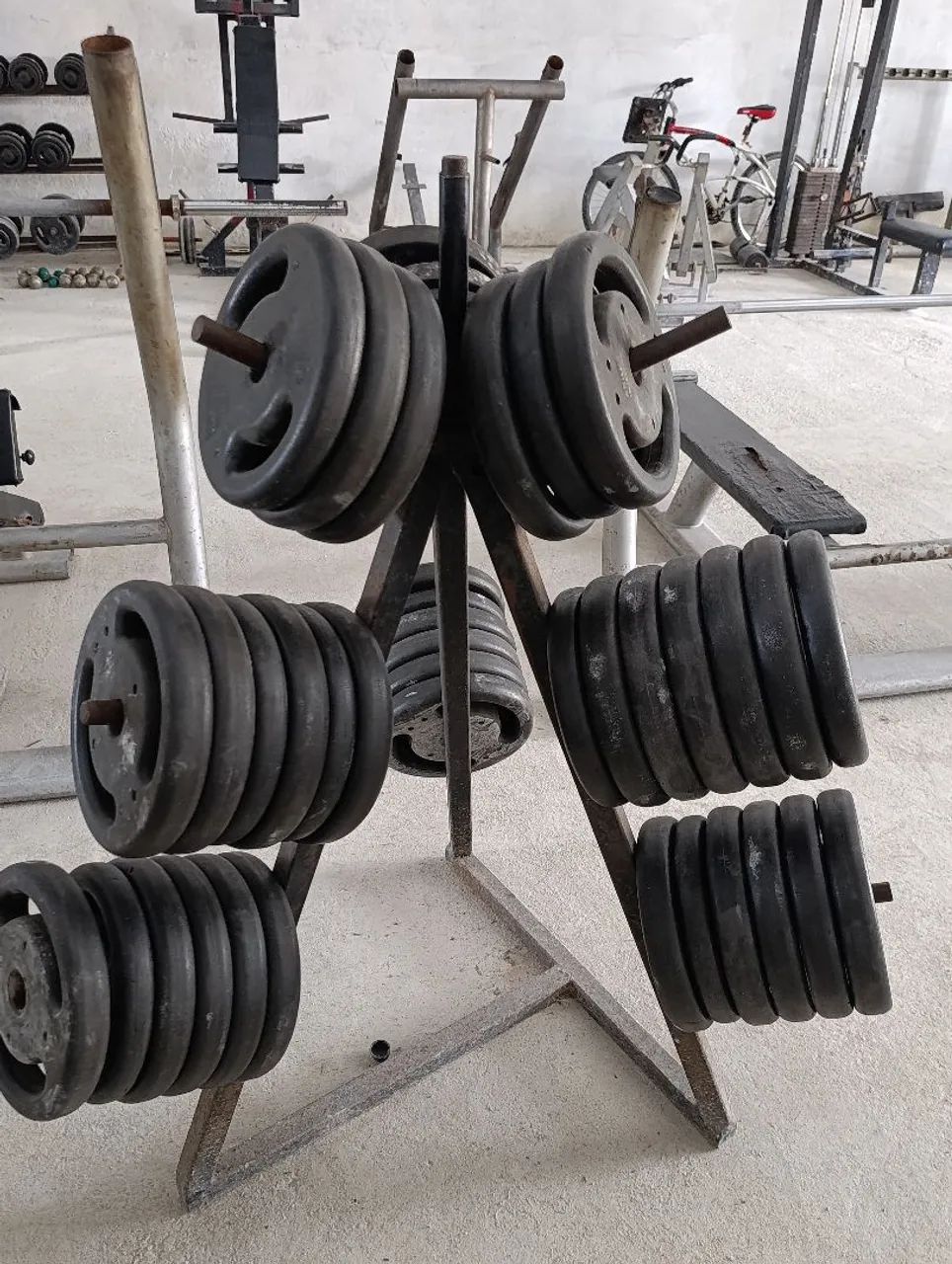 Academia de musculação completa 