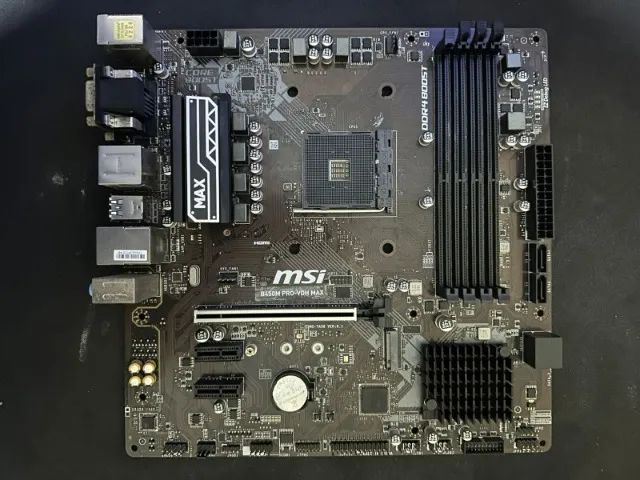 Placa mãe B450M PRO max - para conserto