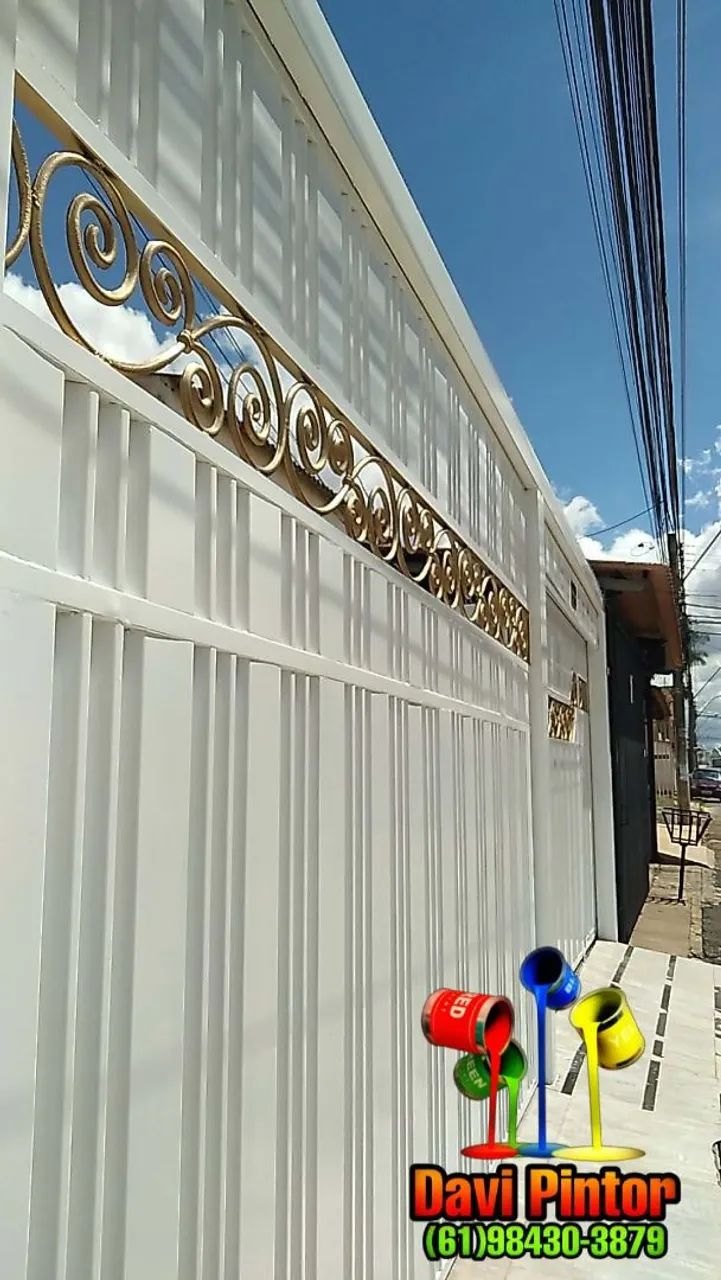 Pintor de portões e grades Ceilândia  - Foto 5