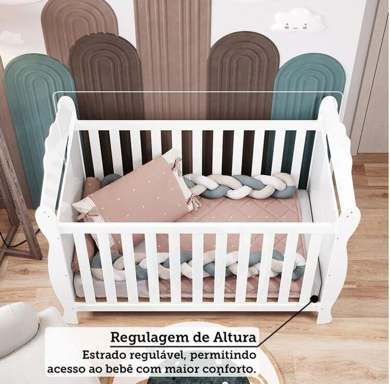 Berço americano 3 em 1 - Foto 5