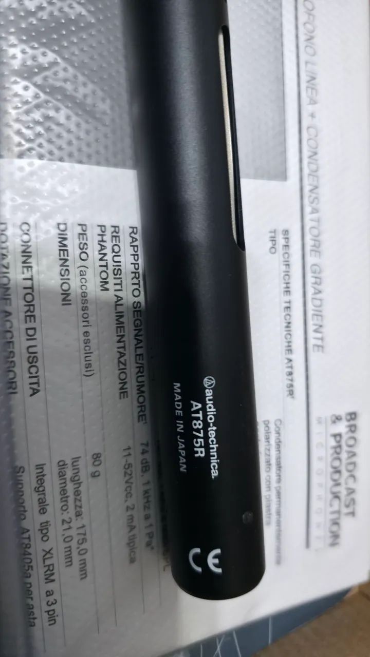 Microfone Audio Technica - AT875R - Top de Linha  - Foto 3