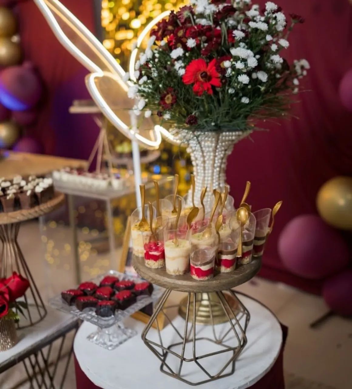 Buffet espaço climatizado e decoração  - Foto 2