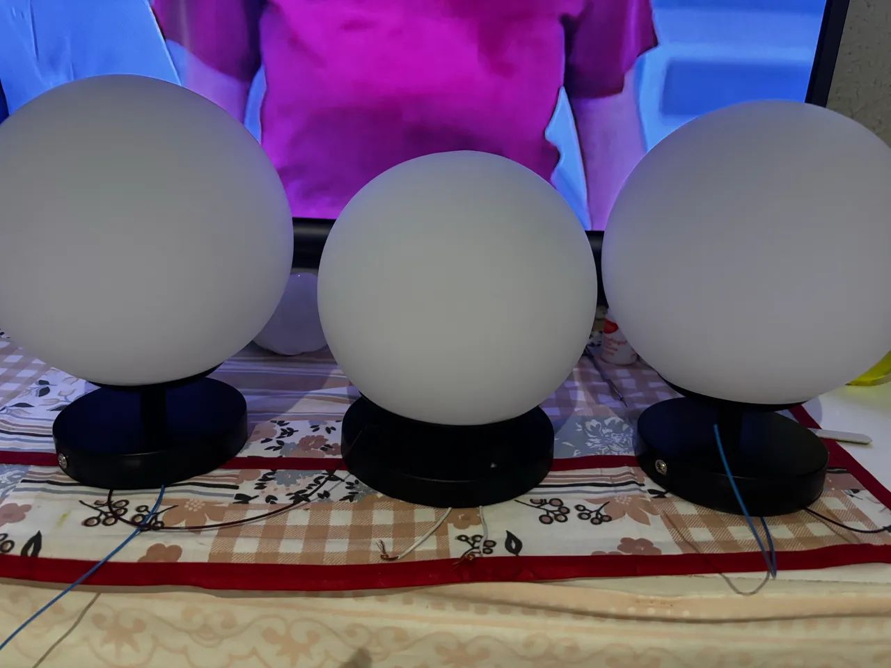 Vendo 3 luminárias Globo ? - Foto 4
