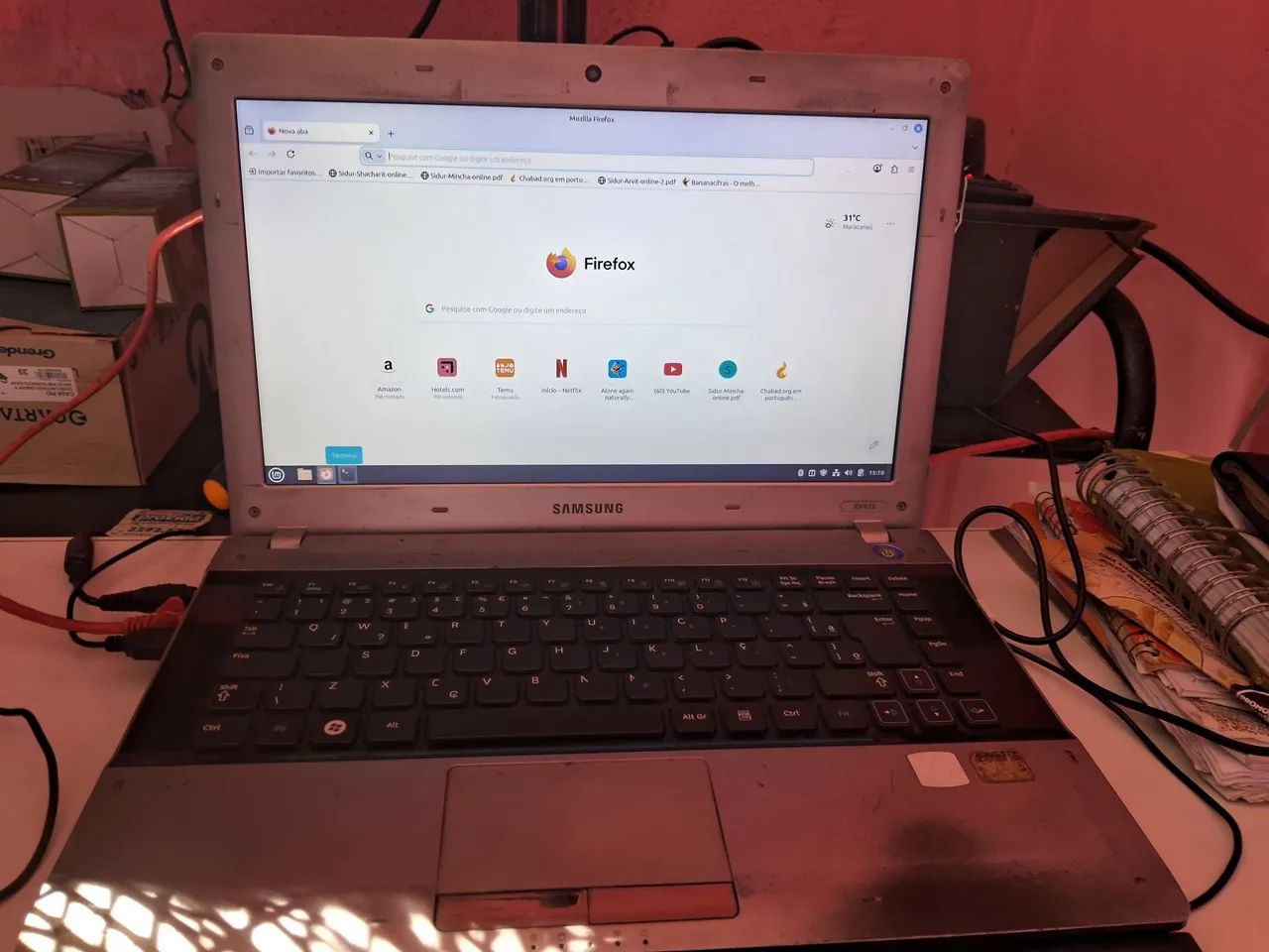 Notebook  Samsung rv 415 - Foto 4